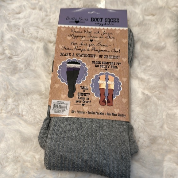 Women’s Lace Boot Socks NWT - Picture 2 of 3